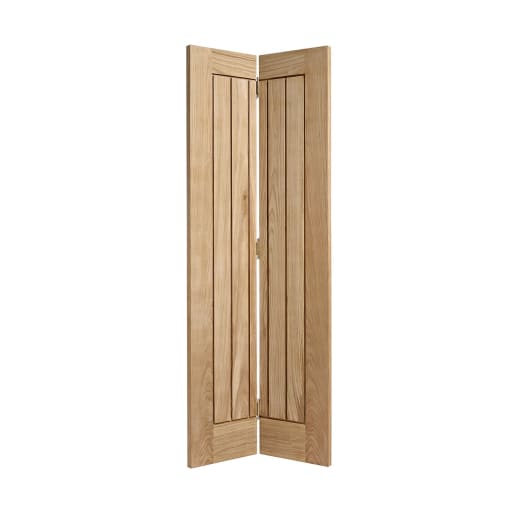 Mexicano Bi-Fold Pre-Finished Oak Door 762 x 1981mm