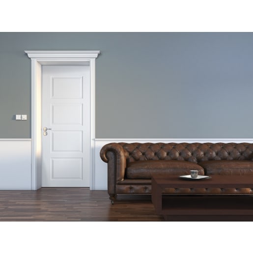 Contemporary Primed White Door 686 x 1981mm