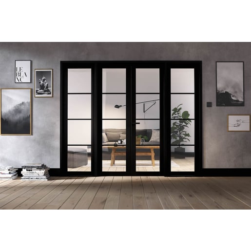 Soho W8 Primed Black Door 2478 x 2031mm