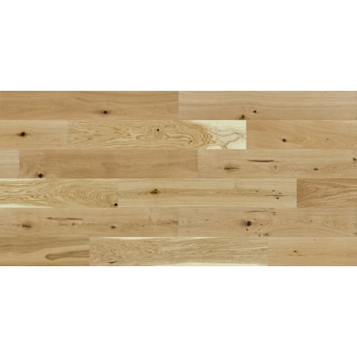 Basix 14mm Engineered Wood Floor 1-Strip Natural Oak 180X1090mm 1.37m²