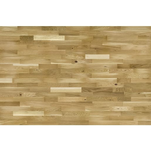 Basix 14mm Engineered Wood Floor 3-Strip Rustic Oak 207X2200mm 3.18m²