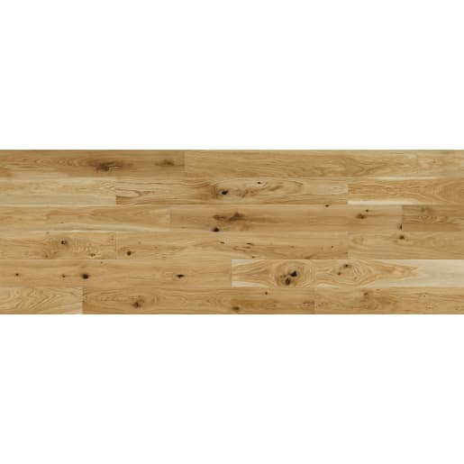 Basix 14mm Engineered Wood Floor 1-Strip Natural Oak 130X1092mm 0.99m²