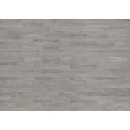 Basix 14mm Engineered Wood Floor 3-Strip Grey Oak 207X2200mm 3.18m²