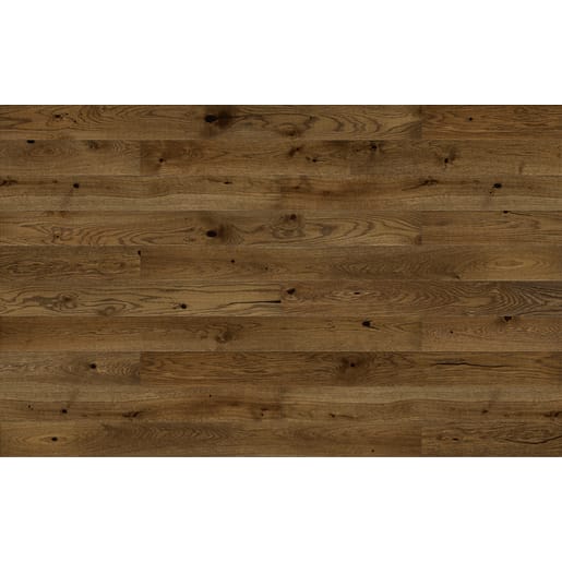 Basix 14mm Engineered Wood Floor milk Chocolate Oak 130X1092mm 0.99m²