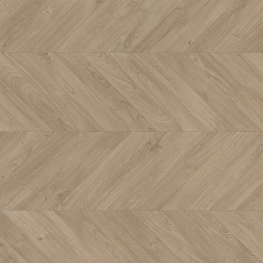 Quick-Step Impressive Patterns Chevron Oak Taupe 8mm Laminate Flooring