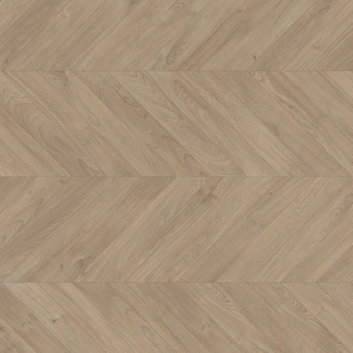 Quick-Step Impressive Patterns Chevron Oak Taupe 8mm Laminate Flooring