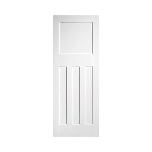 DX 30s Primed White FD30 Fire Door 826 x 2040mm