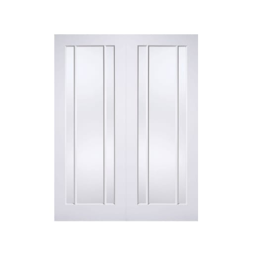 Lincoln Pair Primed White Door 1372 x 1981mm