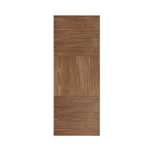 Tres Pre-Finished Walnut Door 838 x 1981mm