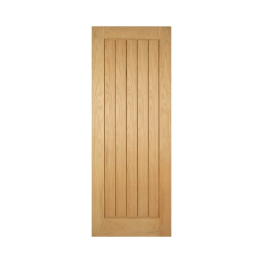 Mexicano Unfinished Oak Door 826 x 2040mm