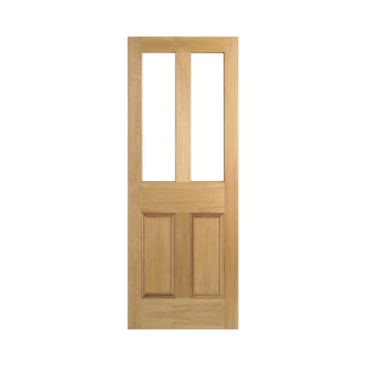 Malton 2 Light Internal Unfinished Oak Door 1981 x 838 x 35mm