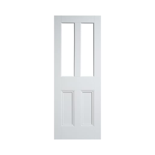 Malton 2 Light Unglazed Internal Primed White Door 686 x 1981mm