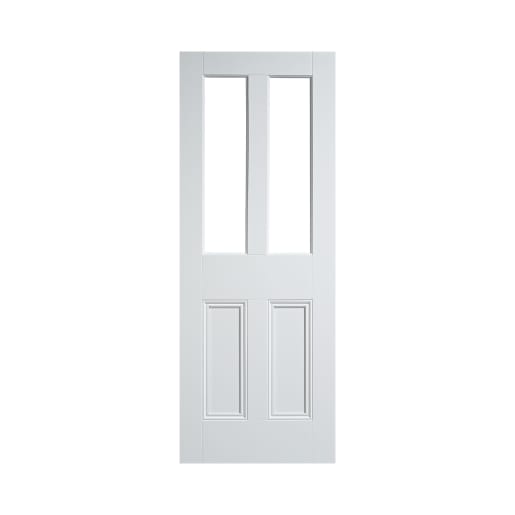 Malton 2 Light Unglazed Internal Primed White Door 762 x 1981mm