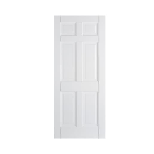 Regency 6 Panel Primed White Door 686 x 1981mm