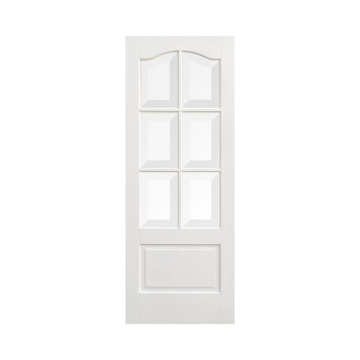 Kent 6 Light Primed White Door 838 x 1981mm