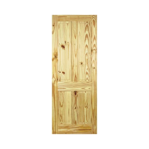 4 Panel Knotty Pine Door 686 x 1981mm