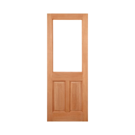 2XG 2 Panel Hardwood Dowelled Door 838 x 1981mm