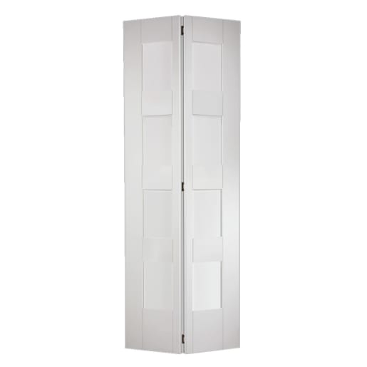 Shaker 4 Light Primed White Door 686 x 1981mm