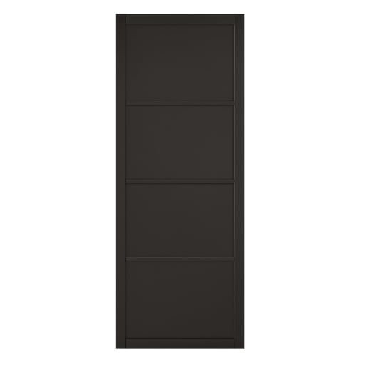 Soho 4P Primed Black Doors 610 x 1981mm