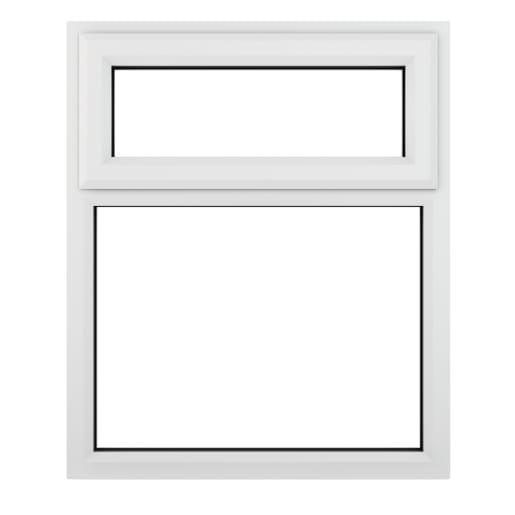 PVC-U Top Hung Window 1190 x 965 mm White