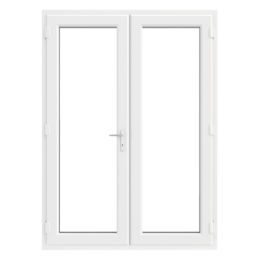 PVC-U French Door Left Hand Master 1590 x 2090 mm White