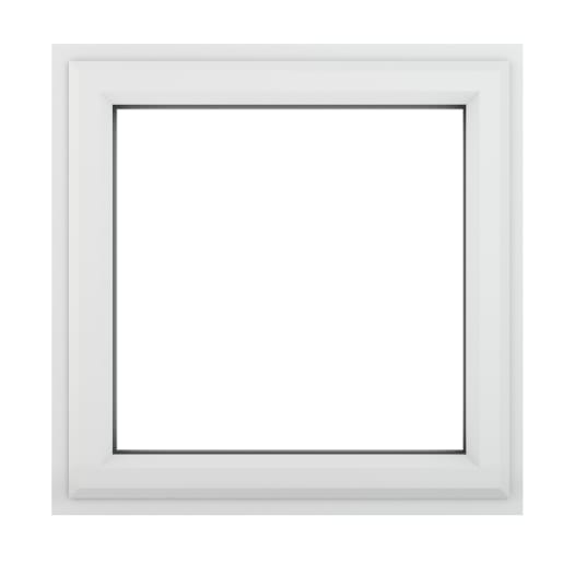 PVC-U Top Opener Window 610 x 610 mm White