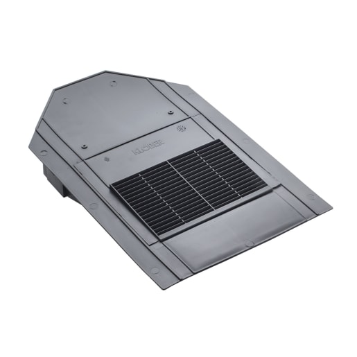 Klober Mini Uni In-Line Slate Vent 450 x 300 x 147.5mm Slate Grey