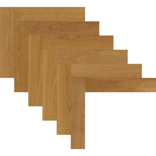 Tuscan Modelli Herringbone Oak 15mm Engineered Flooring 122 x 610mm 0.893m²