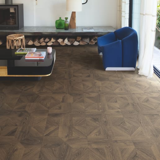 Quick-Step Impressive Patterns Royal Oak Dark Brown 8mm Laminate Flooring