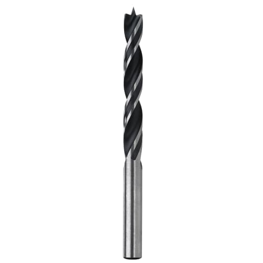 Bosch Brad Point Wood Drill Bit 6mm Black