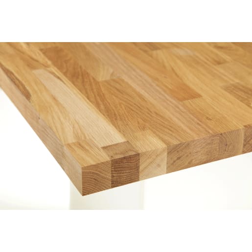 Jewson Solid Wood Worktop 3m x 640 x 38mm European Oak 