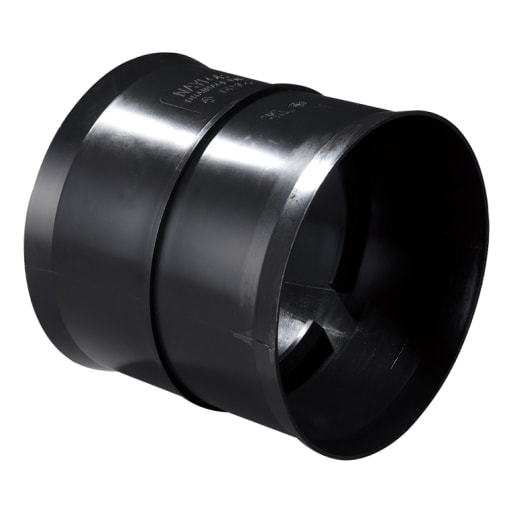 Naylor MetroDrain Coupling 300mm Black