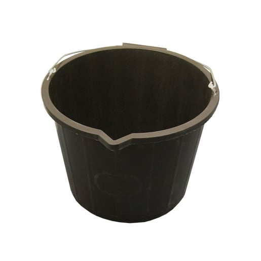 Faithfull Bucket 14L Black