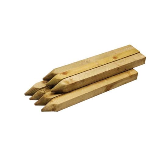 FSC Sawn Treated Green Pointed Peg 450 x 50 x 47mm