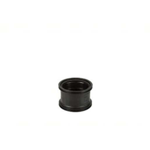 Hepworth SuperSleve Drain Coupling 100mm Black