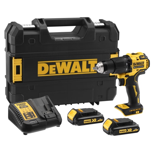 DeWalt 18V XR Brushless Combi Hammer Drill x 2 Batteries