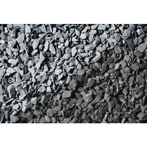 Decorative Aggregates Blue Slate Chippings 40mm Handy Bag