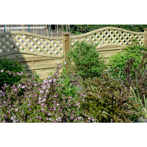 Grange Elite St Meloir Fence Panel 6ft x 3ft (1.8m x 0.9m)