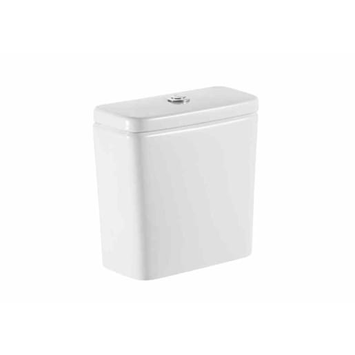 Roca Debba Dual Flush Cistern Back Inlet 4.5/3L White