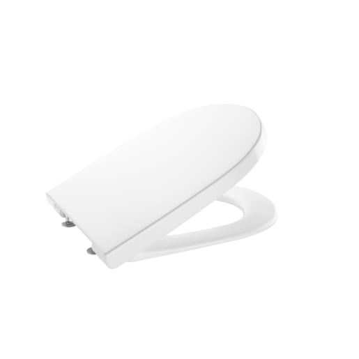 Roca The Gap Round Soft Close Replacement WC Seat and Cover White