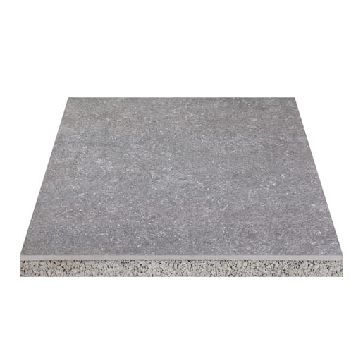 Marshalls Symphony Plus Classic Porcelain Paving 10.07m² Stone Light Grey 600 x 600 x 40mm Pk of 28