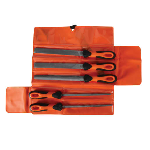 Bahco Engineering Mixed Cut File Set 5 Piece