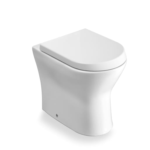 Roca Nexo Compact WC Pan Only (BTW Effect) Dual Outlet White