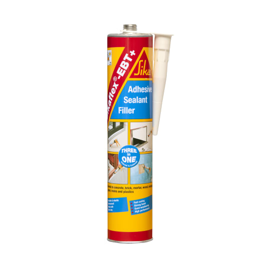 Sikaflex EBT Plus Adhesive Sealant Filler 300ml White