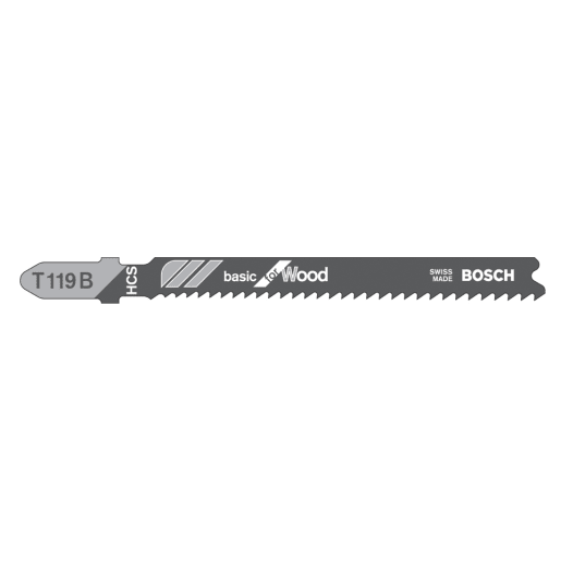 Bosch Jigsaw Blade Clean Cut Progressor for Wood 100mm Silver