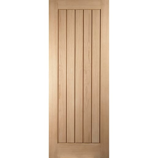 JEWSON FSC Oak Cottage Door 762 x 1981mm