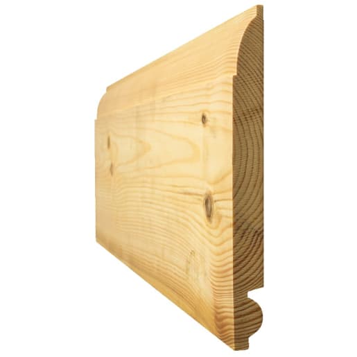 FSC Redwood Ovolo Architrave 25 x 75mm (Act Size 20.5 x 70mm)