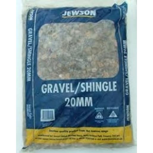 Jewson Gravel/Shingle 20mm Handy Bag (approx) 22kg