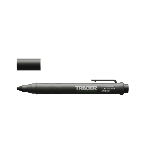 TRACER Clog Free Marker - Black  (No Site Holder)