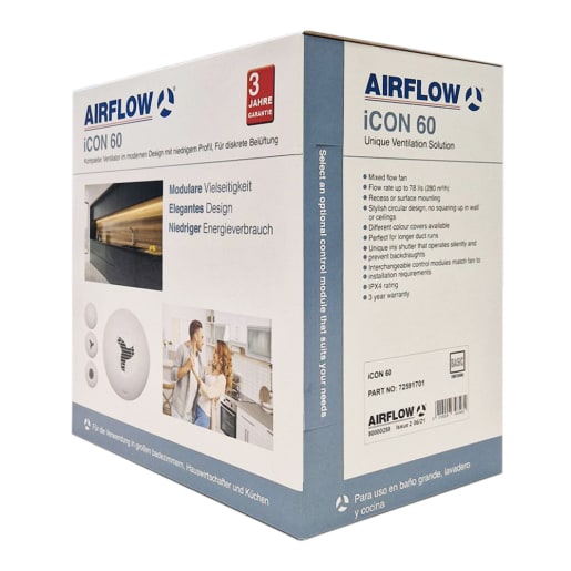 Airflow iCON 60 Mixed Flow Fan 240V